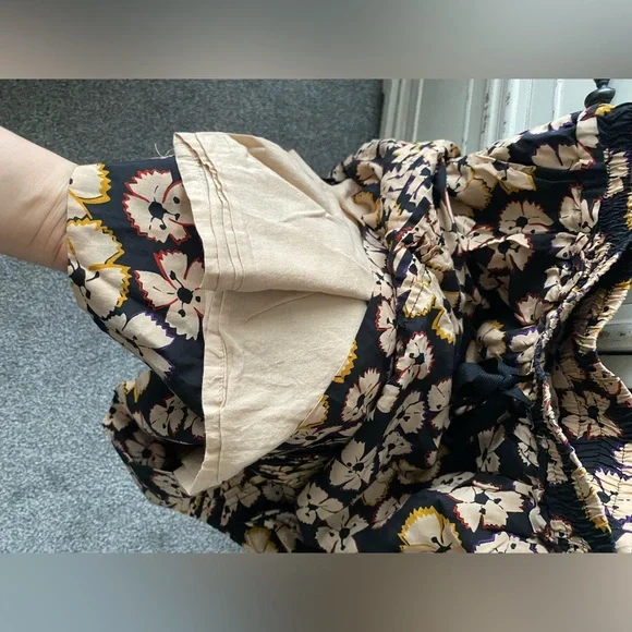 Marc by Marc Jacobs silk skirt with floral print (M) - Picture 7 of 9
